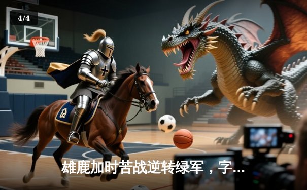 雄鹿加时苦战逆转绿军，字母哥44分17篮板制霸内线 - 4